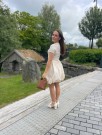 EBAZA DRESS BEIGE thumbnail