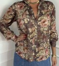 AINA BLOUSE BROWN thumbnail