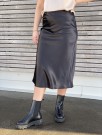SATIN SKIRT BLACK thumbnail