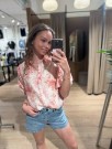 ELLA SHIRT PINK PRINT thumbnail