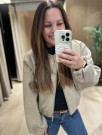 FQYANNA JACKET SILVER MINK thumbnail