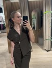 GEVELA VEST BROWN thumbnail