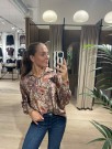 AINA BLOUSE BROWN thumbnail