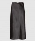 SATIN SKIRT BLACK thumbnail