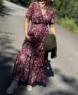AMORA STRAW LONG DRESS thumbnail