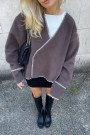 MELLIE JACKET BROWN thumbnail