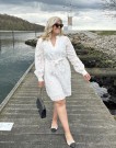 VISINE DRESS WHITE thumbnail