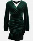 ALYSSA VELVET DARK GREEN thumbnail