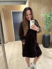 FQCORDY DRESS BROWN thumbnail