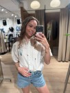 ELLA BLOUSE OFFWHITE thumbnail