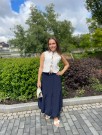 FQMINDY SKIRT NAVY thumbnail