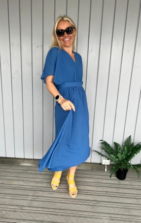 VIMIRAGE DRESS BLUE