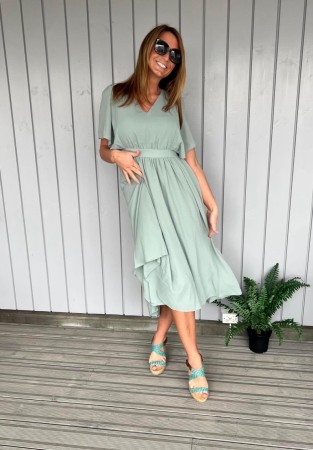 VIMIRAGE DRESS GREEN