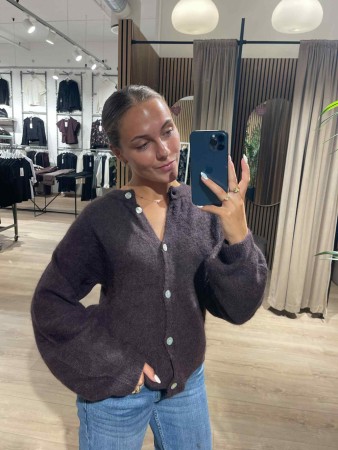 KIA CARDIGAN CHOCOLAT