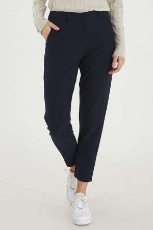 DANTA PANT CROPPED NAVY