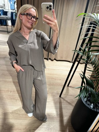 FQLAGUNA BLOUSE MOREL