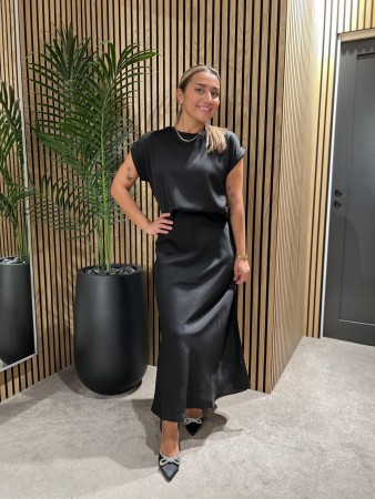 VIELLETTE SKIRT BLACK