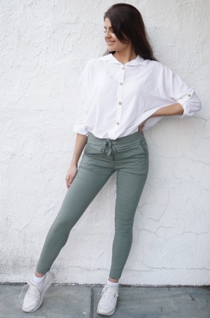 TINDRA PANT GREEN