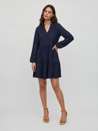 VIKAWA DRESS NAVY 