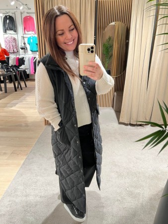 OLGA VEST BLACK 