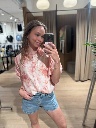 ELLA SHIRT PINK PRINT