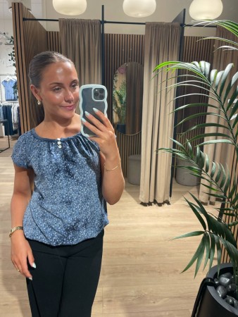 ORA BLOUSE BLUE