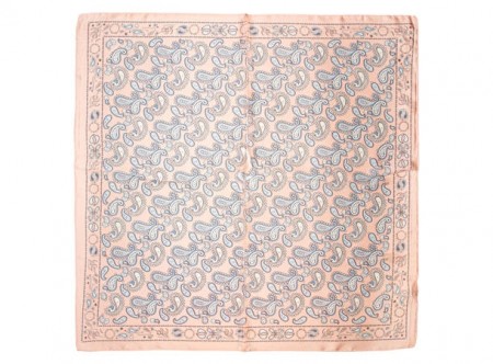 PINK PAISLEY SCARF