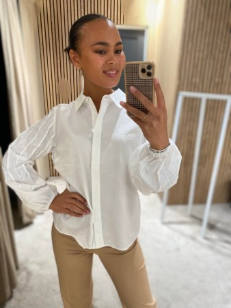 FLYNN SHIRT OFFWHITE