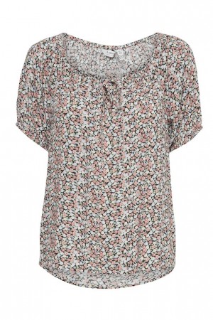 MMJOELLA SS BLOUSE ROSE TAN