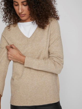 VIRIL V-NECK MELANGE
