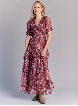 AMORA STRAW LONG DRESS