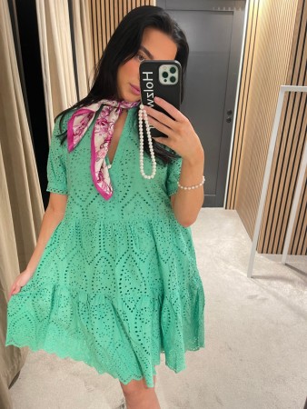 YASHOLI DRESS GREEN 