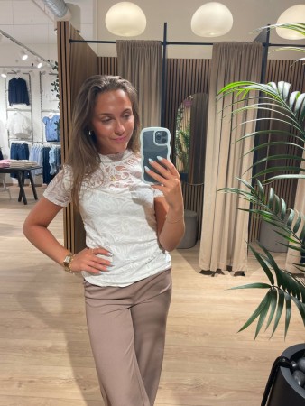 VISTASIA TOPP HVIT