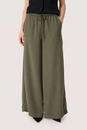 SLSHIRLEY PANT GRAPE LEAF