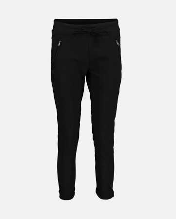 MARINA ZIP PANT BLACK