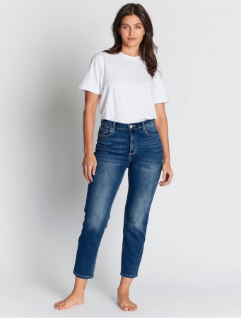 BARBARA  ANKLE JEANS DARK BLUE