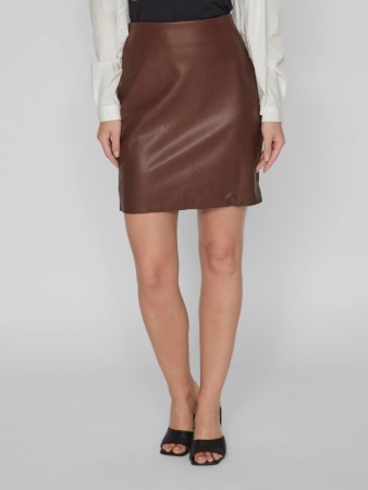 VIDAGMAR HIGH SKIRT BROWN