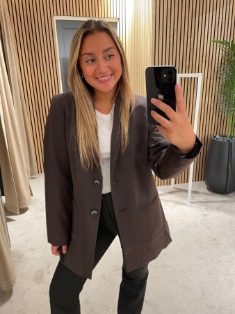 KITTY BLAZER BROWN