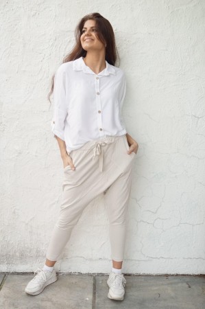 HAREM JOGGINGS BEIGE