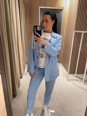 DANTA CROPPED LIGHT BLUE 