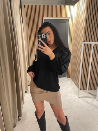 VIFIPPA SKIRT TAN