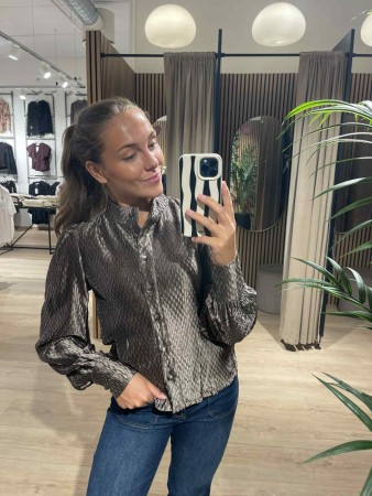 Henrika topp Taupe
