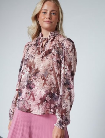 ELZA BLOUSE FLOWER