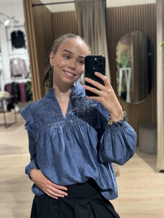 DEMI BLOUSE BLUE