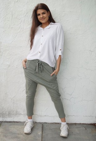 HAREM JOGGINGS GREEN