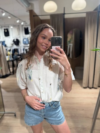 ELLA BLOUSE OFFWHITE