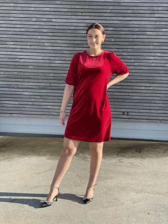COSSIA DRESS RED