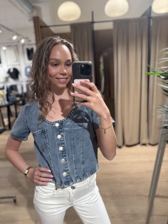 ROUJOLIE DENIM TOPP