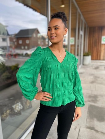 VIGAN BLOUSE GREEN
